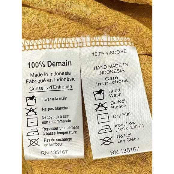 Motel Rocks Ronina Tie-Front Dress in Gold Satin Cheetah Print Size S EUC!! - Picture 5 of 5